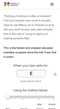 Mobile Screenshot of instantebaycalculator.com